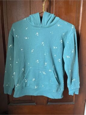 Champion girls large green hoodie